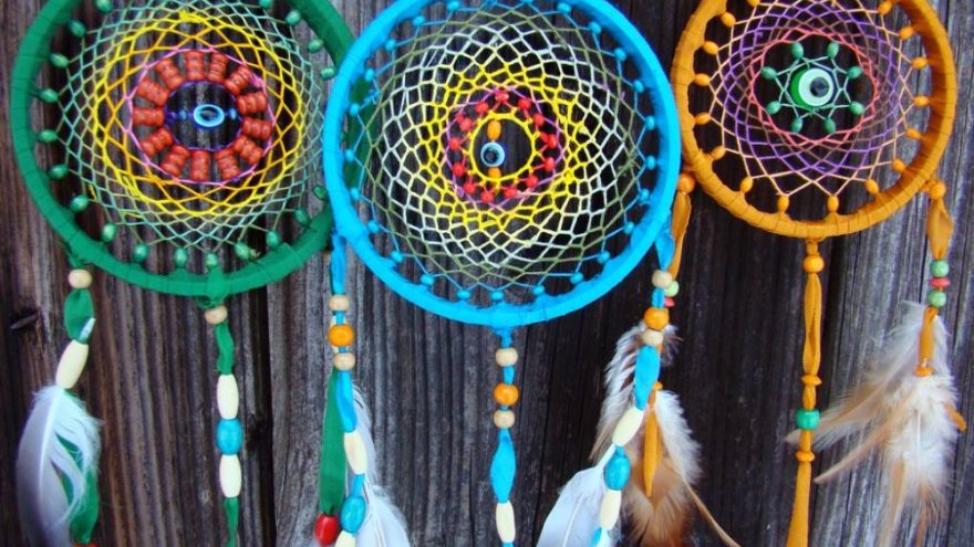 Sapnų Gaudyklių pynimas