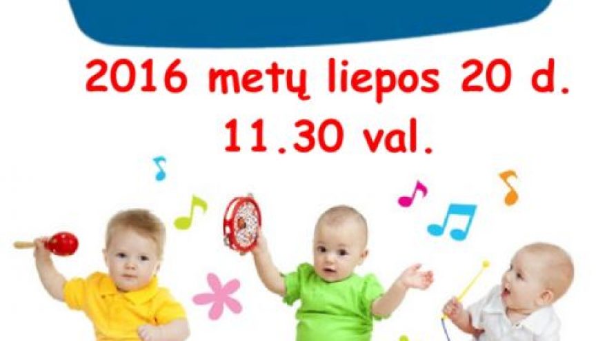 Muzikos pamokėlės mamytėms su kūdikiais