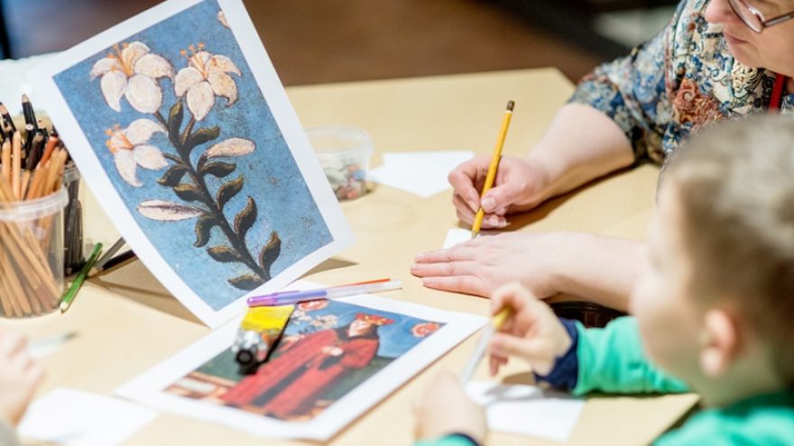 Edukacinis užsiėmimas šeimoms „Karalaičio lelija“