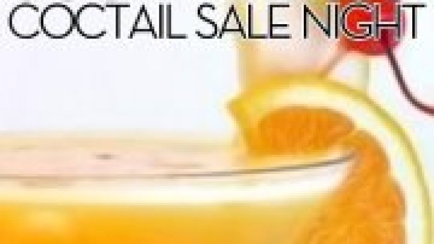 &#8220;Just dance&#8221; Coctail sale night