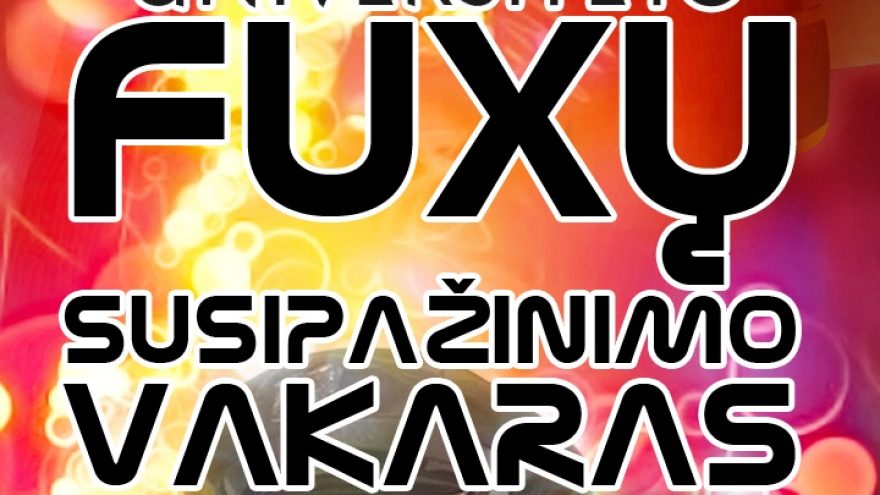 MRU SUSIPAŽINIMO VAKARAS!