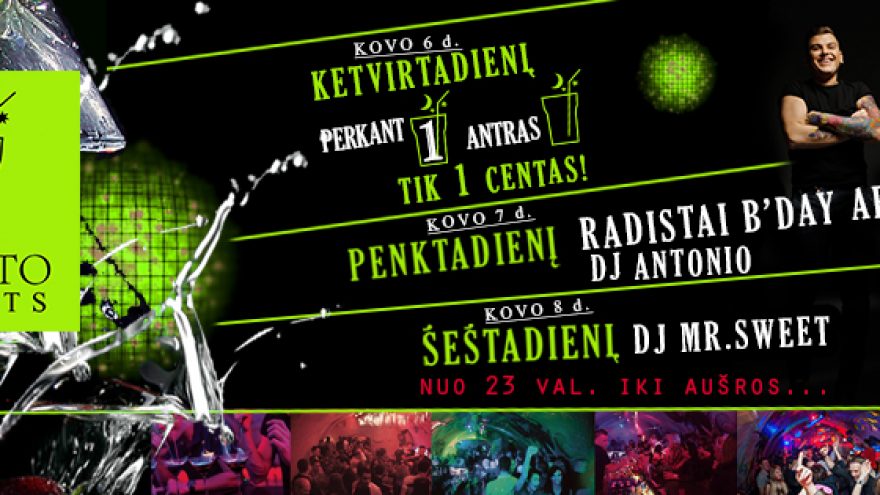Don’t stop the Party @Mojito Nights l Radistai Bday!