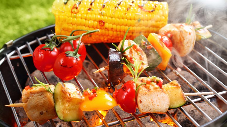 GRILL PARTY saulėtoje terasoje