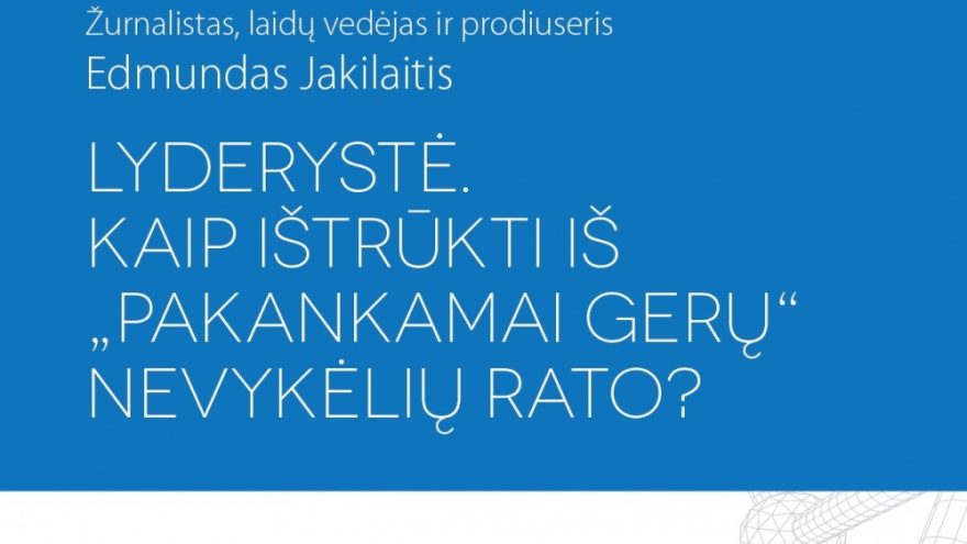 Diskusija su žurnalistu Edmundu Jakilaičiu