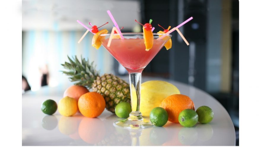 Mergvakaris „Skybar‘e“