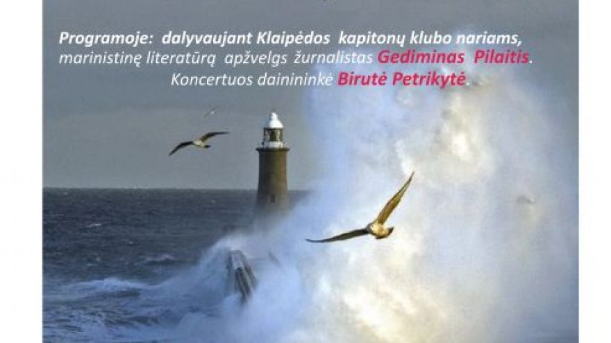 Literatūros ir muzikos vakaras „Jūreivių keliai