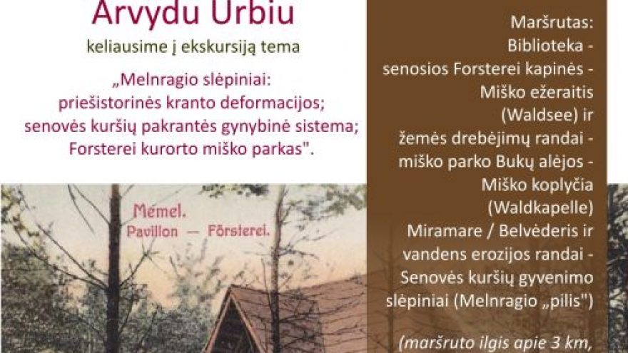 Ekskursija „Melnragio slėpiniai“