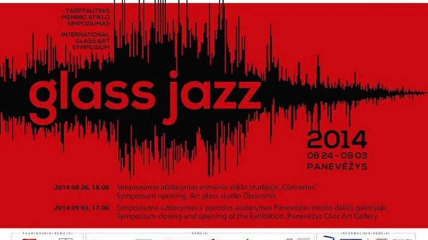 Meninio stiklo simpoziumo „GlassJazz“ paroda
