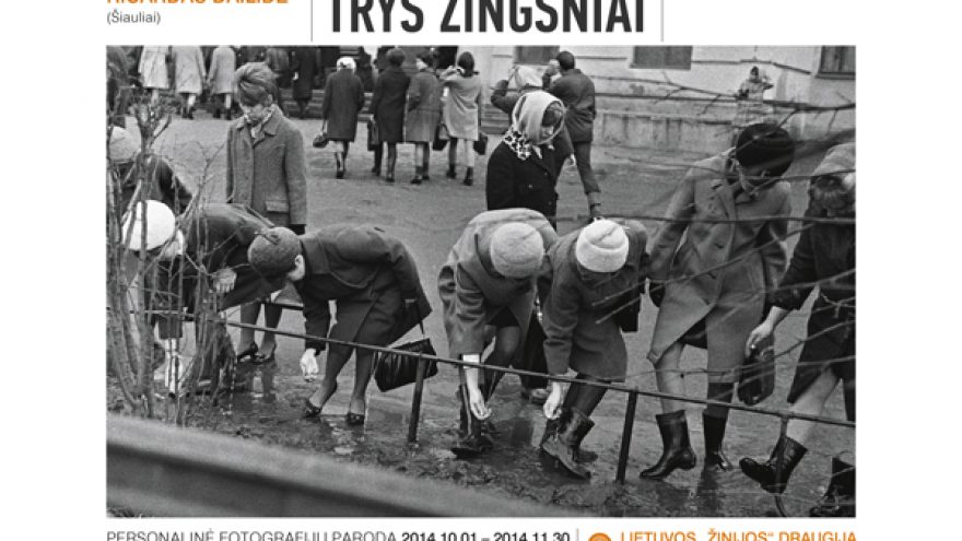 Ričardo Dailidės parodą „Trys žingsniai“