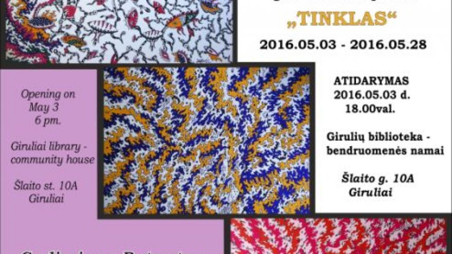 Gedimino Bytauto grafikos darbų paroda „Tinklas“