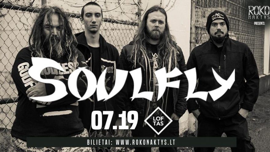 Roko naktys presents: Soulfly (BR)