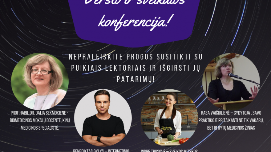 Sveikatos ir verslo konferencija