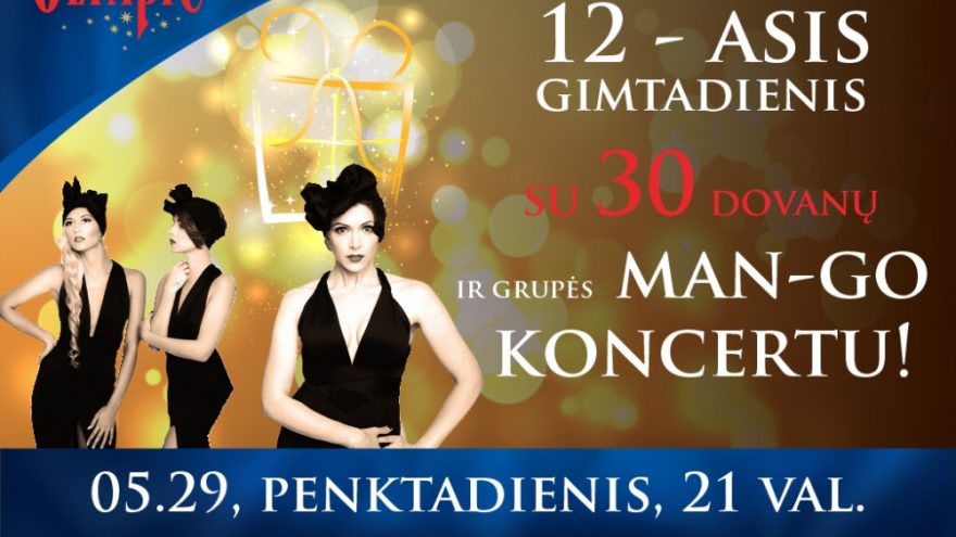 Olympic Casino Lietuva 12-asis gimtadienis!