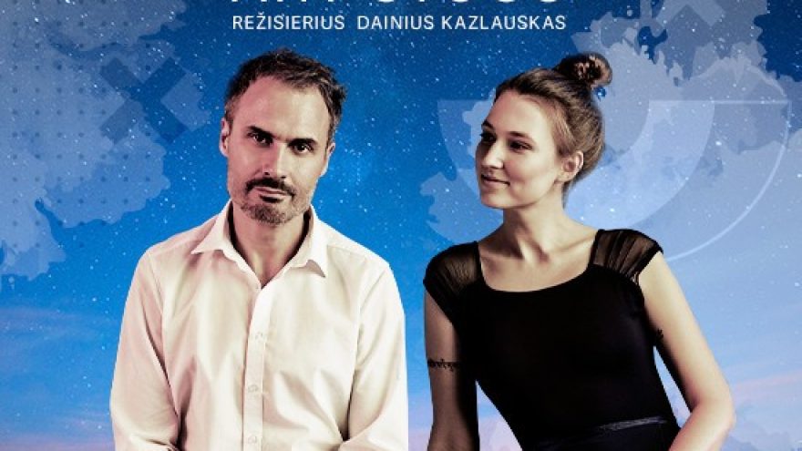 Spektaklis ”Dviese ant stogo”