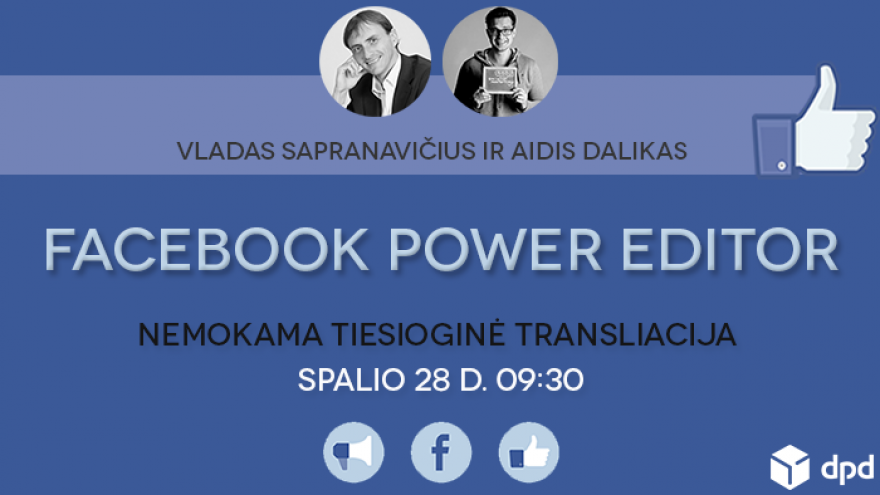 WEBseminarai.lt – „Facebook Power Editor“