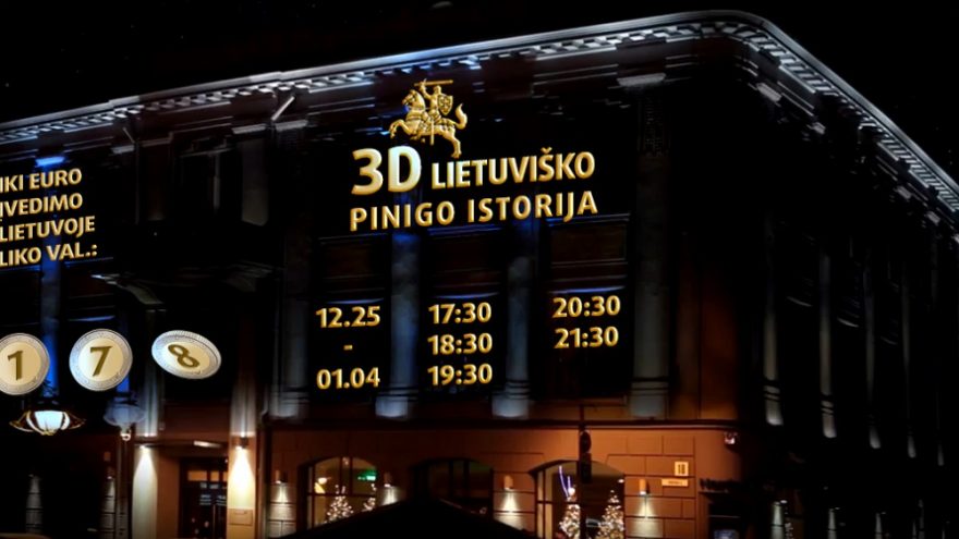 3D LIETUVIŠKO PINIGO ISTORIJA