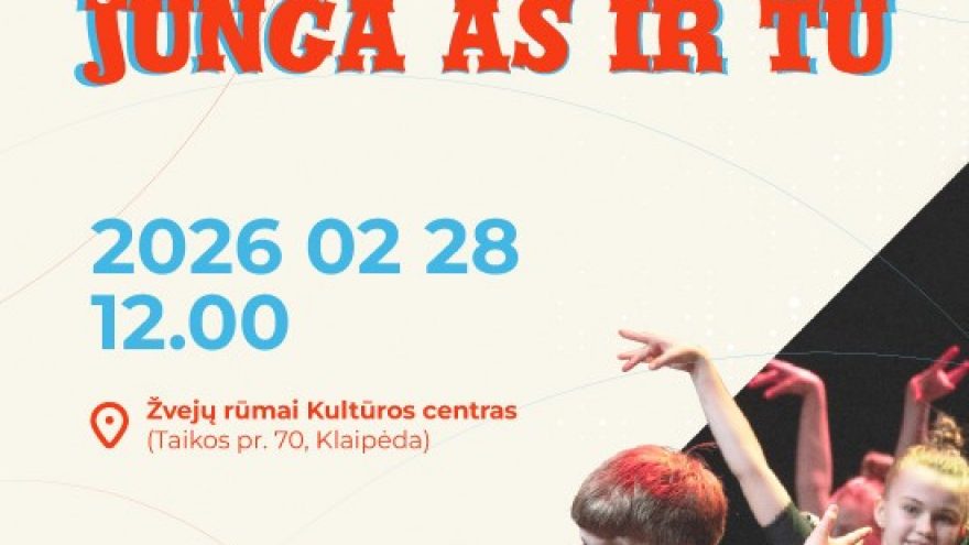Tarptautinis mažųjų šokėjų festivalis-konkursas ”Šokime kartu – ”Junga”, aš ir tu”