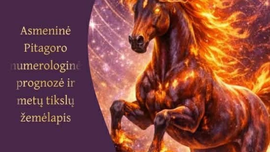 NUMEROLOGINĖ PROGNOZĖ 2026 METAMS | Paskaita – dirbtuvės