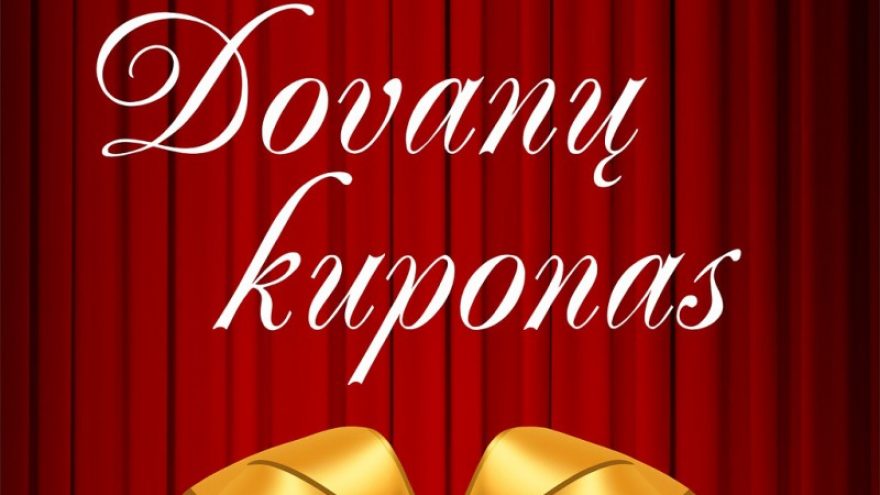 Naujojo teatro dovanų kuponas