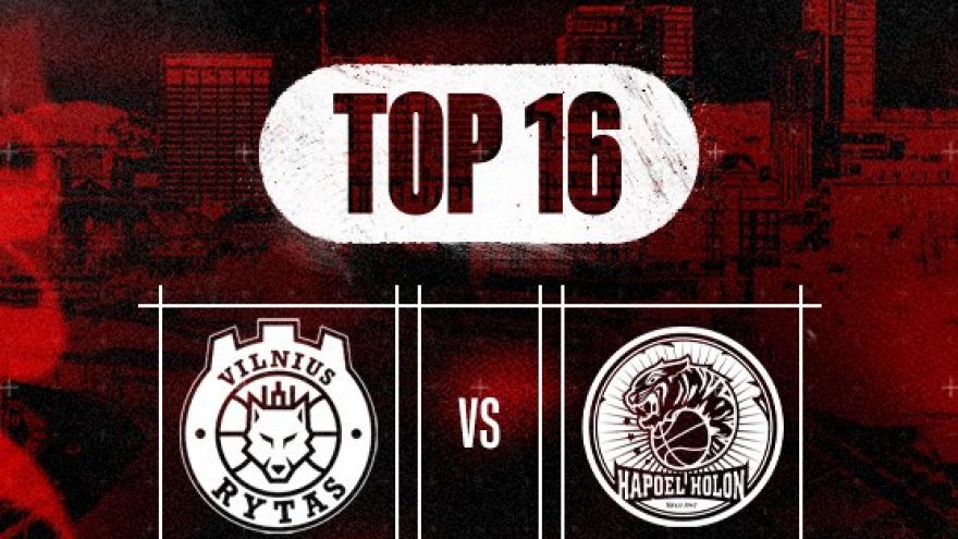 BCL: Vilniaus ”Rytas” – Holono ”Hapoel”