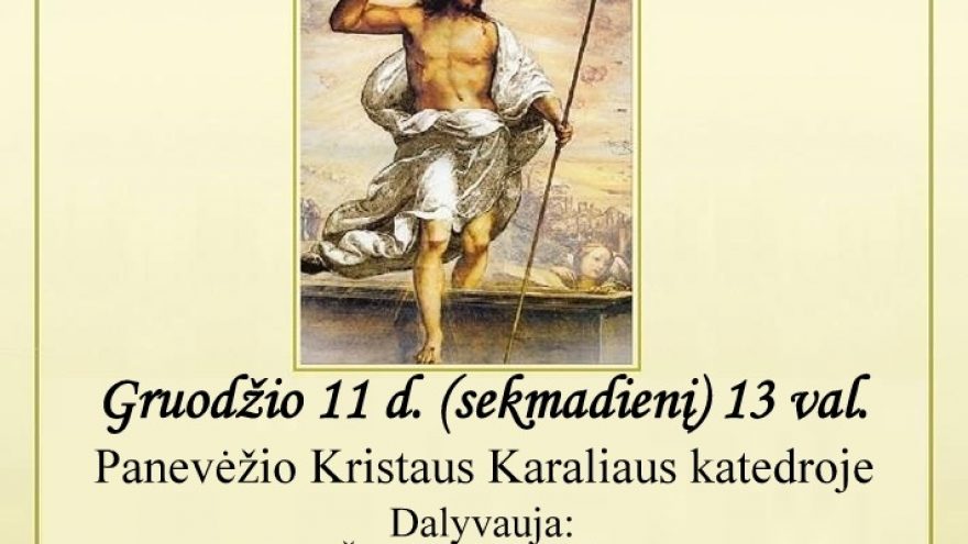 “Šlovinkime Viešpatį jo šventovėje”