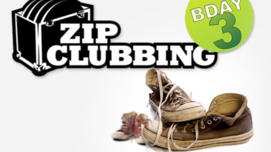 ZIP Clubbing gimtadienis #3 – „Sušok savo batus“!