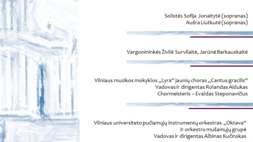 Koncertas LAUDATE SANCTI CASIMIRI