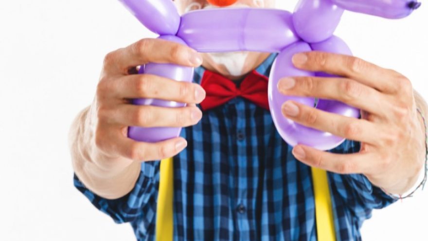 Interaktyvus klouno šou vaikams!