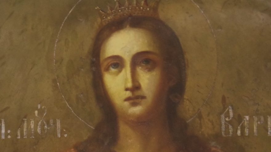 Markučių Šv. Barboros koplyčios fasado ikonų restauravimo ypatumai