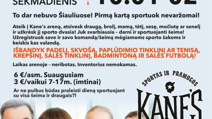 SPORTUOK KIEK GALI