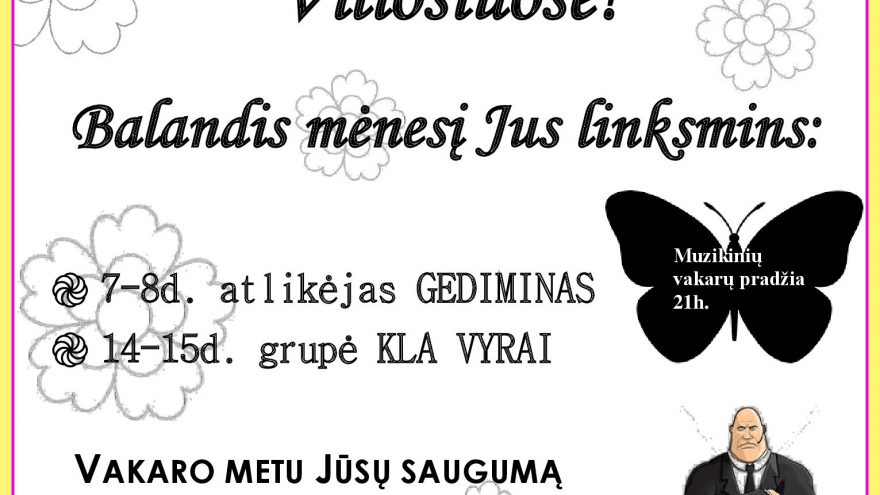 Koncertuoja atlikėjas Gediminas