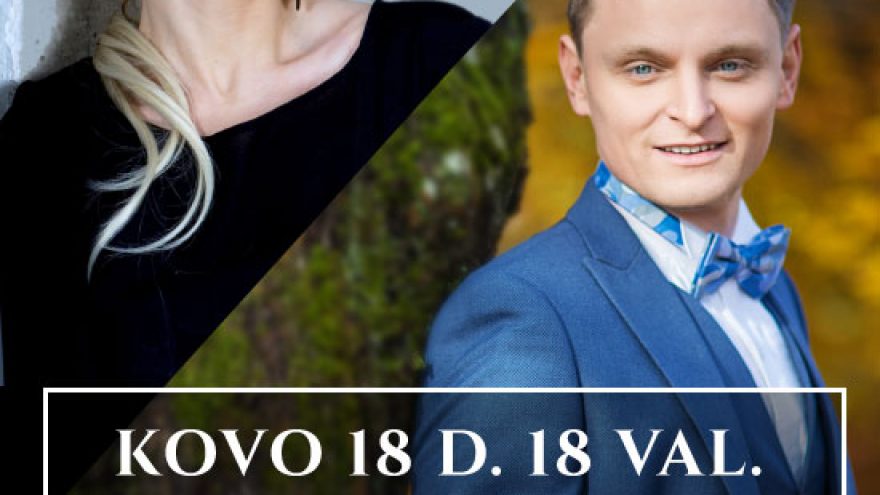 „Skambanti Lietuva“ – Liudas Mikalauskas (bosas) ir Julija Karaliūnaitė (sopranas)