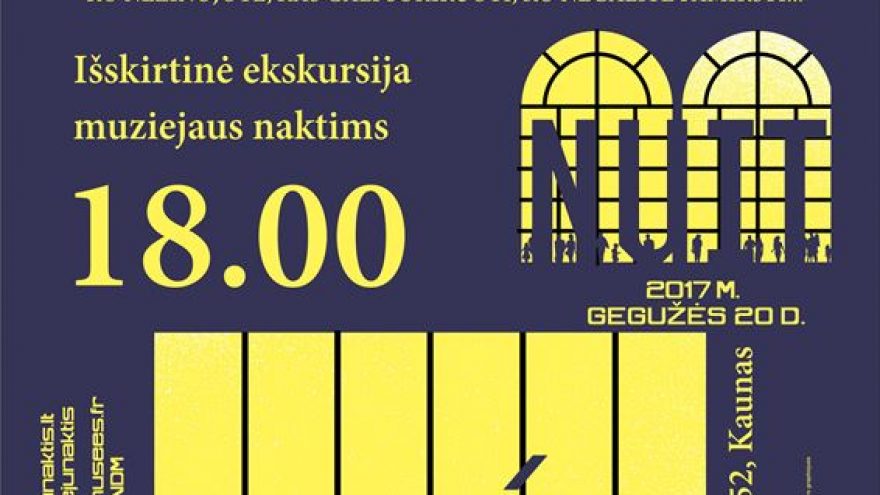 Muziejų naktis 2017. Ateik, išbandyk, pažink…