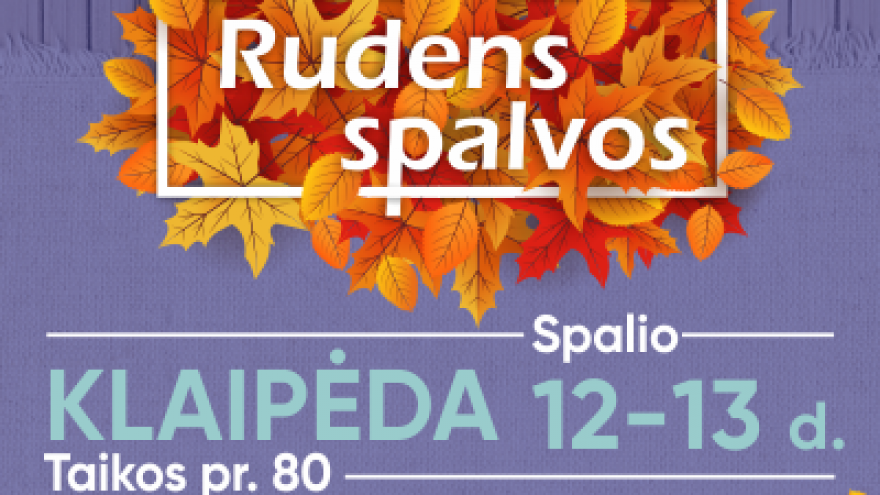 Mugė “Rudens spalvos” Klaipėdoje