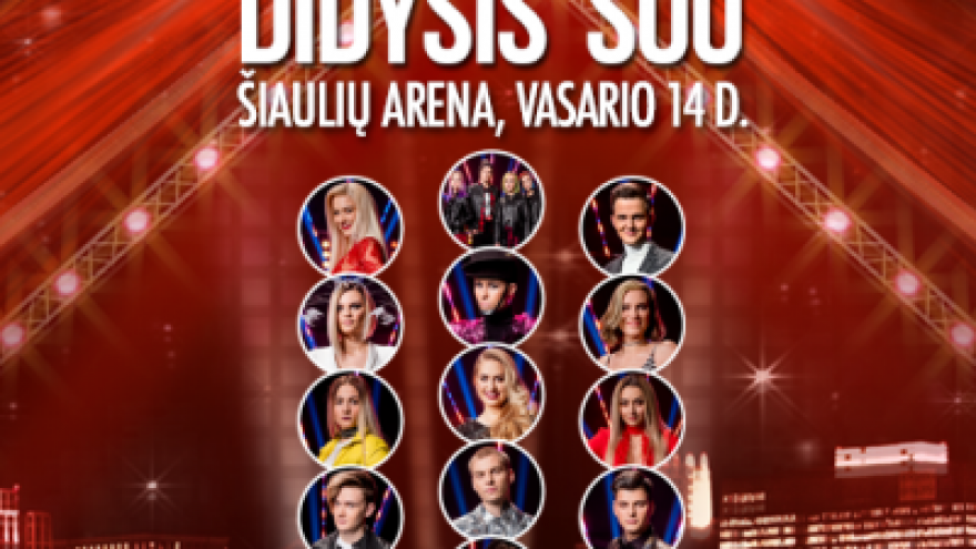 DIDYSIS X FAKTORIAUS ŠOU