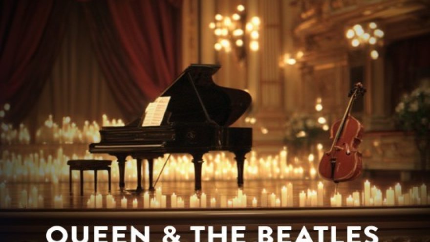 Queen ir The Beatles muzika žvakių šviesoje