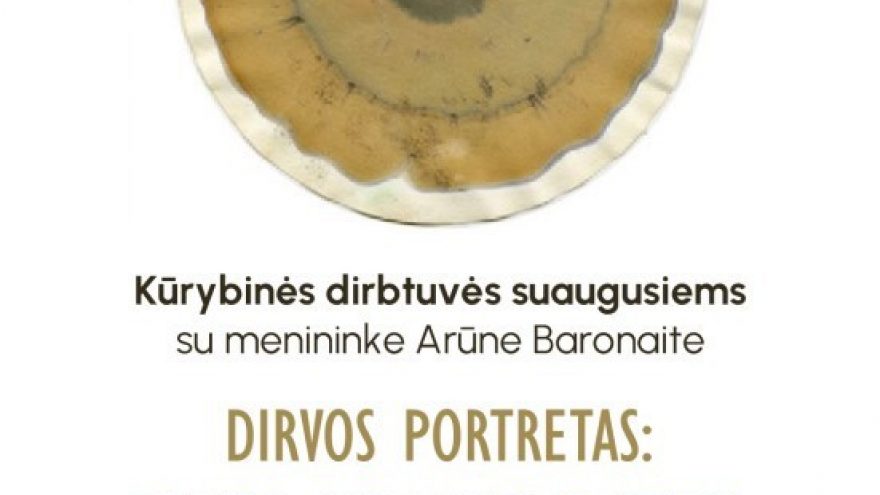 Kūrybinės dirbtuvės ”Dirvos Portretas: Dirvos Chromatografijos Laboratorija” su menininke Arūne Baronaite (suaugusiems)