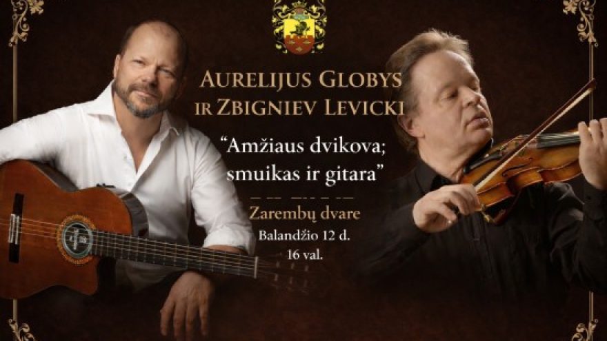 Amžiaus dvikova: smuikas ir gitara