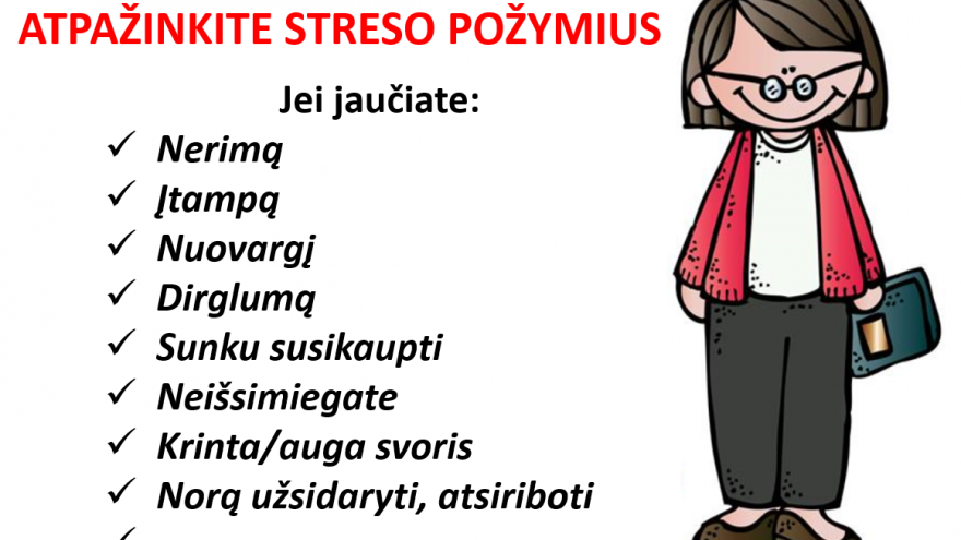 Streso įvaldymo seminaras