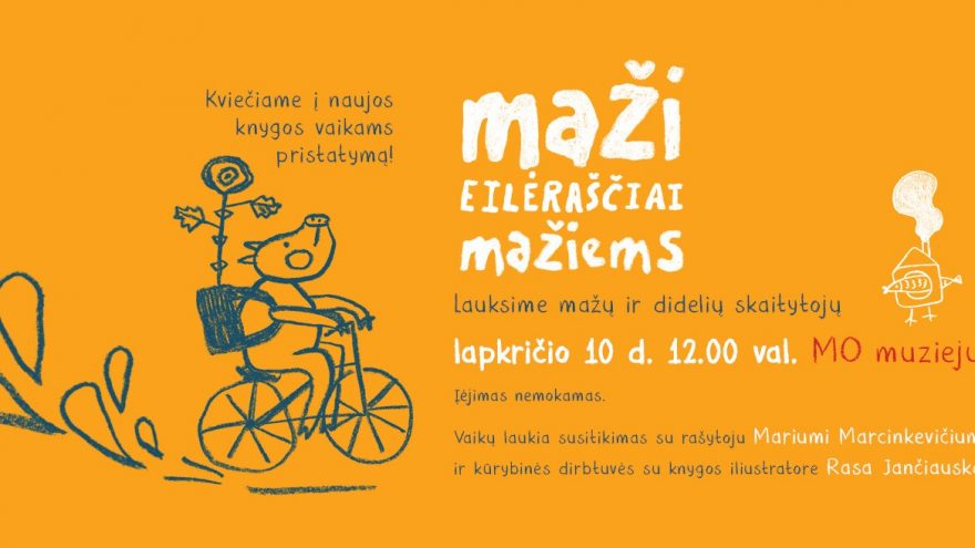 Knygos “Maži eilėraščiai mažiems” pristatymas