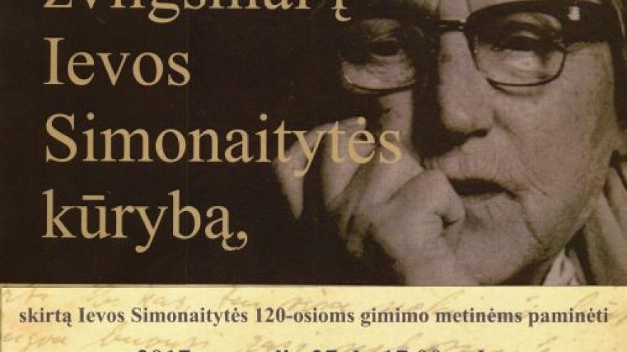 Keli žvilgsniai į Ievos Simonaitytės kūrybą