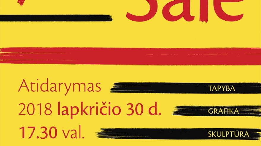 KLAIPĖDOS GALERIJOJE parodos ART SALE atidarymas