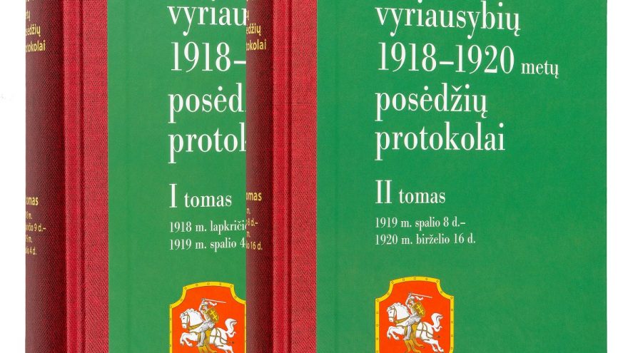„Lietuvos vyriausybių 1918–1920 metų posėdžių protokolai“