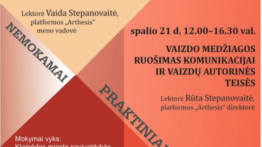 Medijos – kas, kodėl ir kaip? Kviečiame registruotis į edukacinius užsiėmimus!