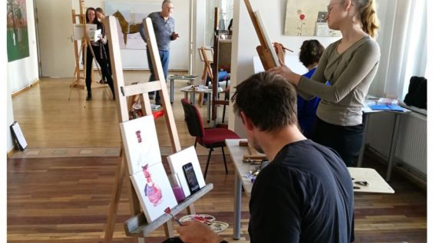 Šeštadienis su teptuku rankose