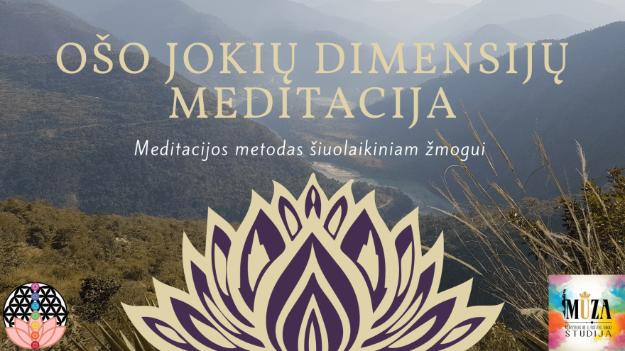 Ošo Jokių Dimensijų Meditacija
