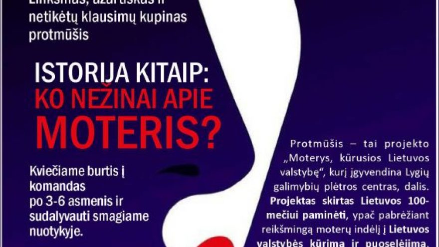 Protmūšis Lietuvos 100-mečiui paminėti