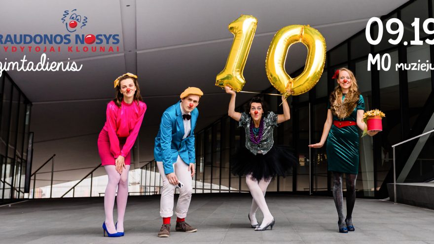 RAUDONŲ NOSIŲ GIMTADIENIS – Švęskime kartu!