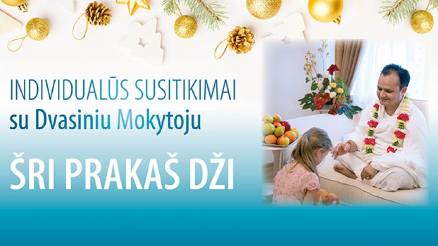 Susitikimai su Dvasiniu Mokytoju Šri Prakaš Dži