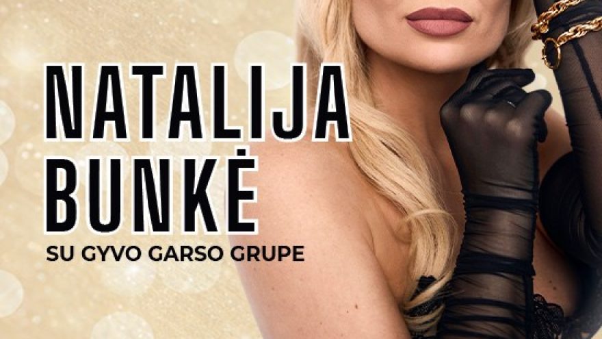 Natalija Bunkė su gyvo garso grupe | Klaipėda